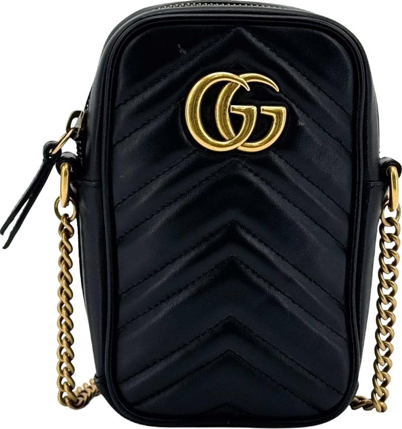 Gucci GG Marmont Matelasse Leather Mini