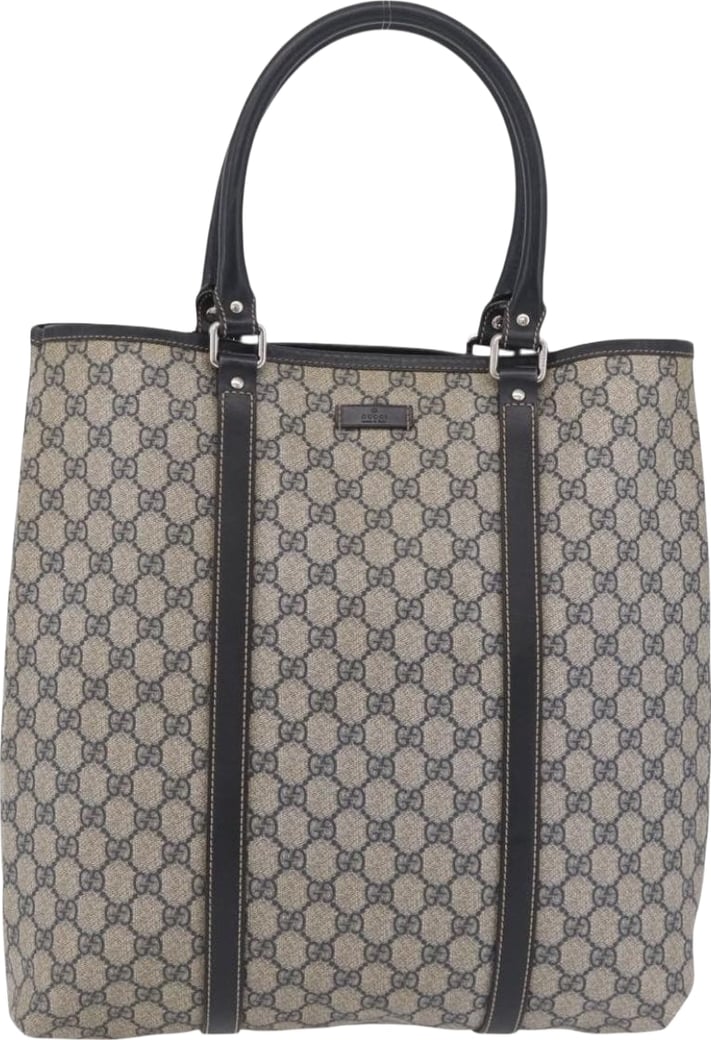 Gucci Open Tote GG Canvas and Leather Medium