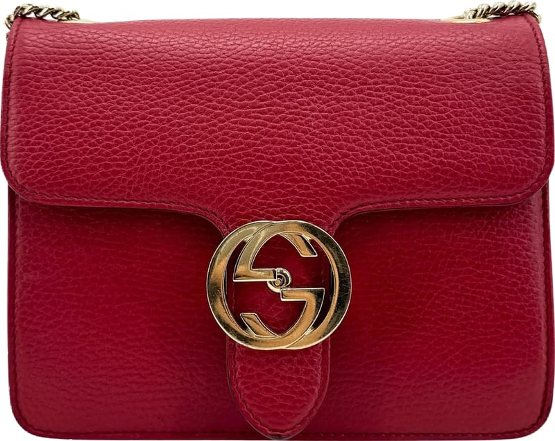 Gucci Interlocking Leather Small