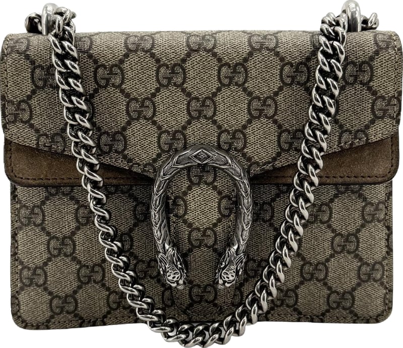 Gucci Dionysus GG Coated Canvas Super Mini