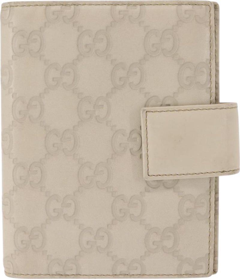 Gucci Ring Agenda Cover Guccissima Leather Mini