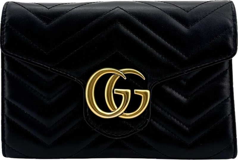 Gucci GG Marmont Flap Matelasse Leather Mini