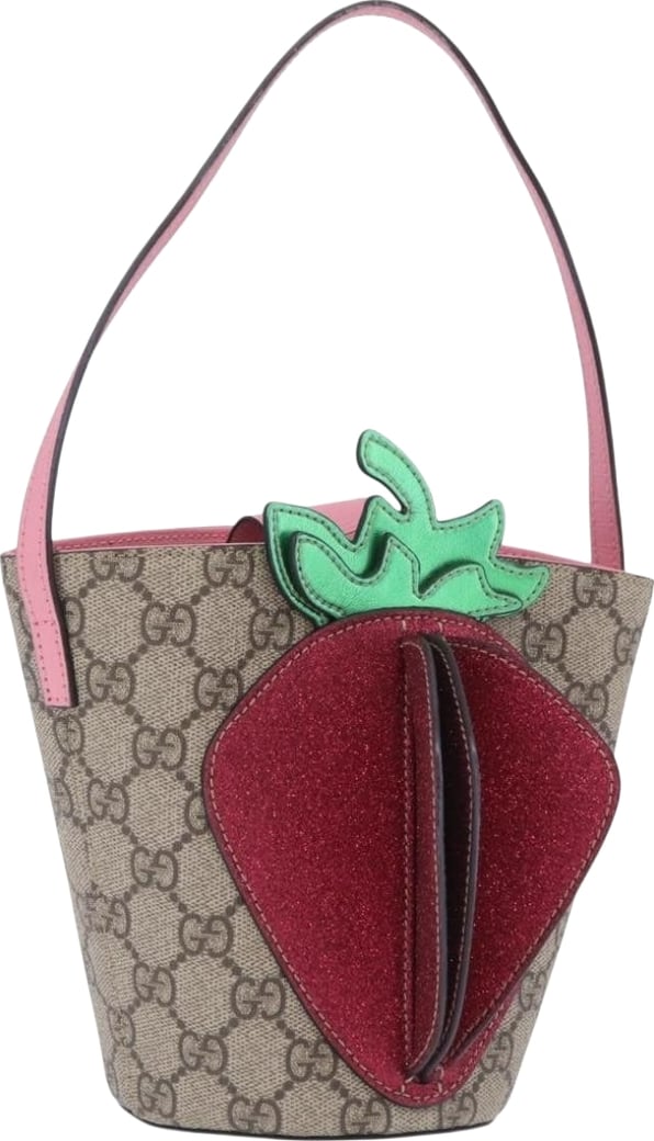 Gucci Children's Convertible GG Coated Canvas with Applique Medium