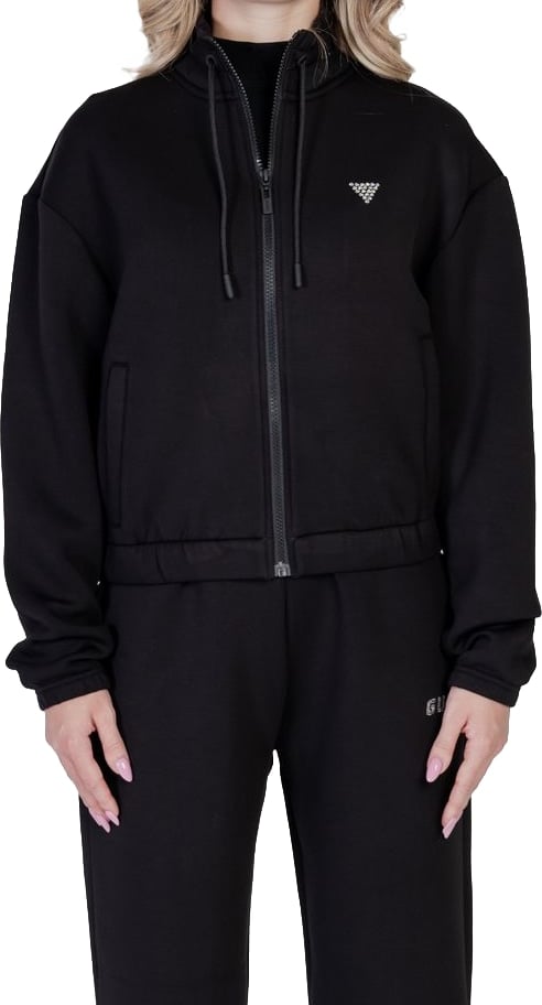 Guess Active Black Viscose Sweatshirt