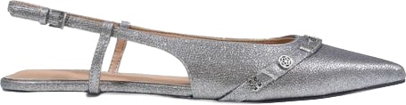 Guess Gray Polyester Platform Pumps