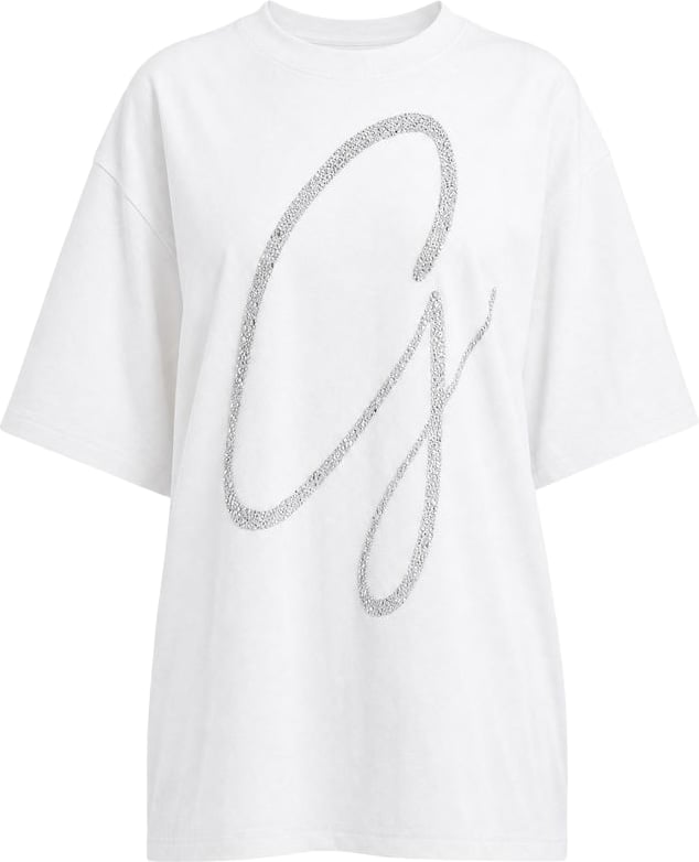 Guess White Cotton T-Shirt