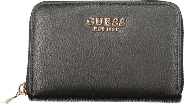 Guess Jeans Black Polyurethane Women Wallet