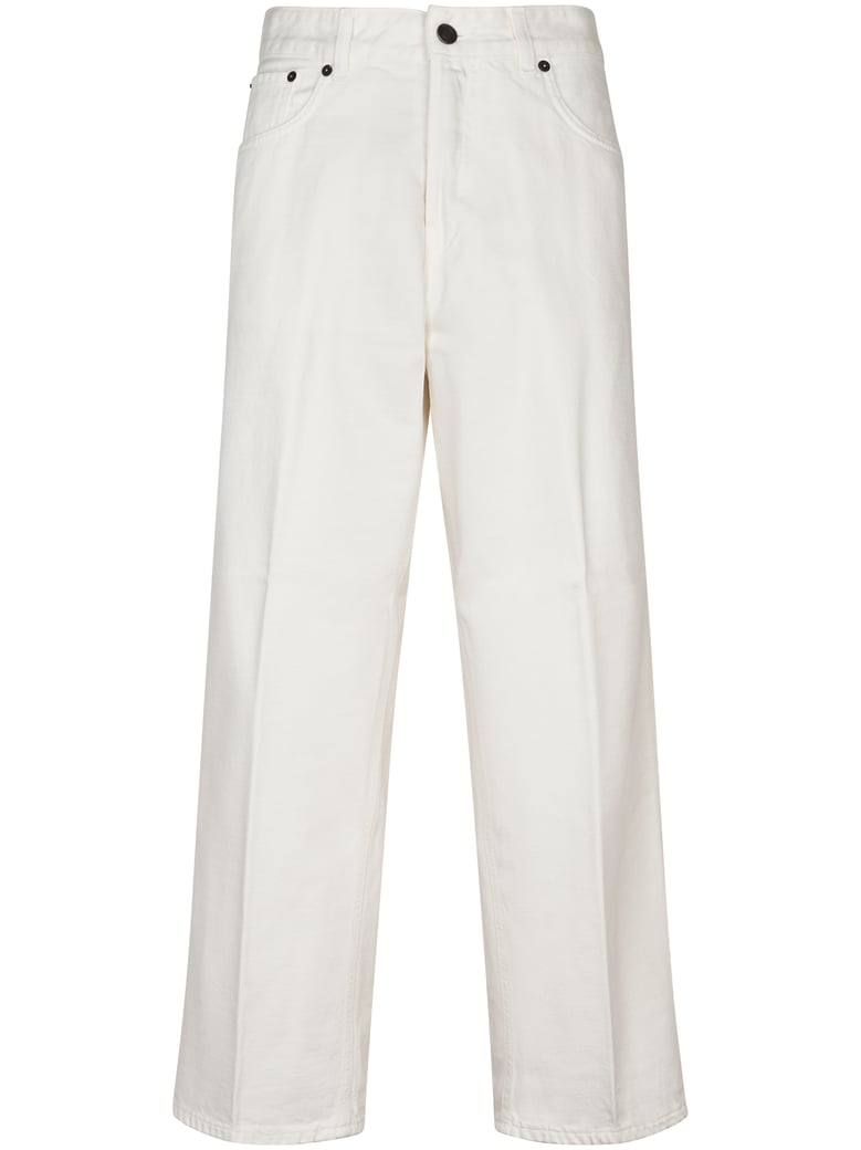 Wide-Leg Trousers with High Waist