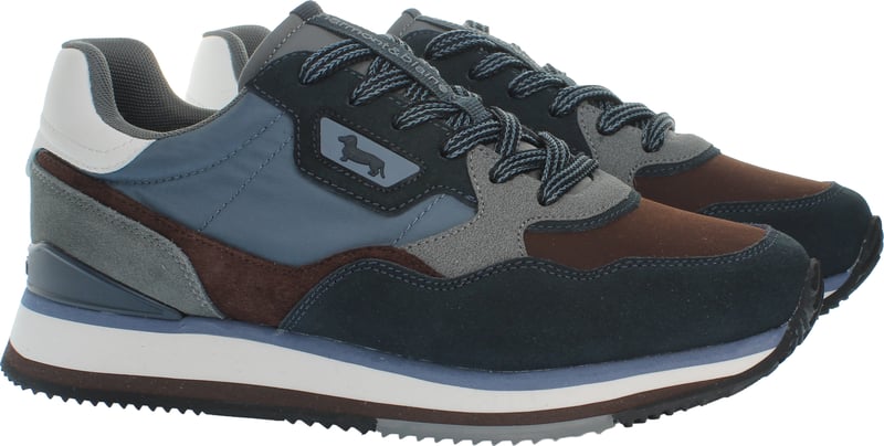 Sneakers Blu/Marrone