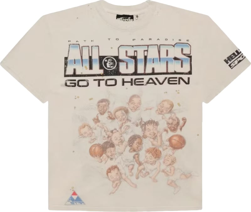 Hellstar All Stars T-shirt 'Wit'