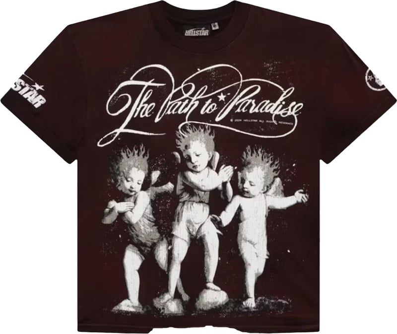 Hellstar 'Kids Path To Paradise' T-shirt 'Brown' (kopie)