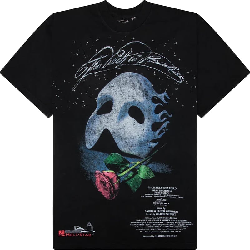 Hellstar Path To Paris T-Shirt 'Black'