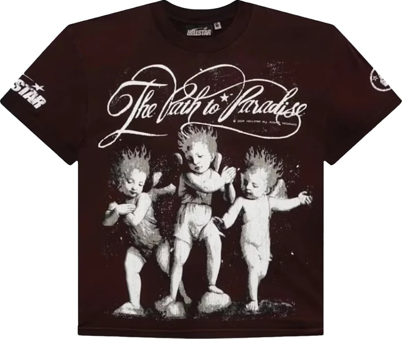 Hellstar 'Kids Path To Paradise' T-shirt 'Brown'