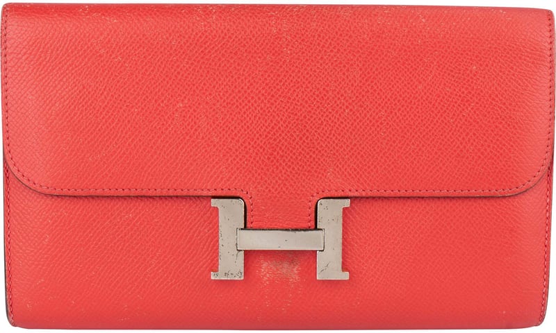 Hermès Epsom Leather Constance H Wallet