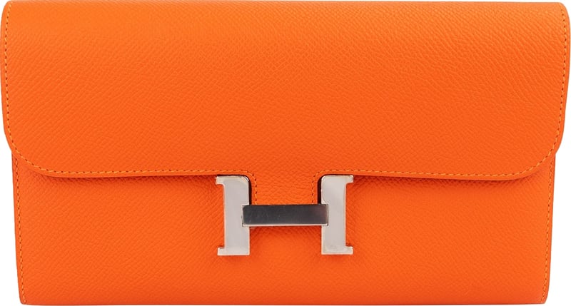 Hermès Epsom Leather Constance H Wallet