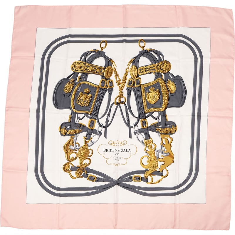 Hermès Brides de Gala Silk 90 Scarf Tuch