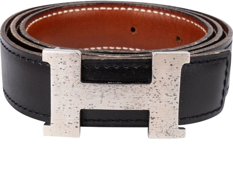 Hermès Reversible Leather Women Belt (70)