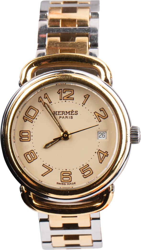 Hermès Bicolor Pullman 682128 Women Watch