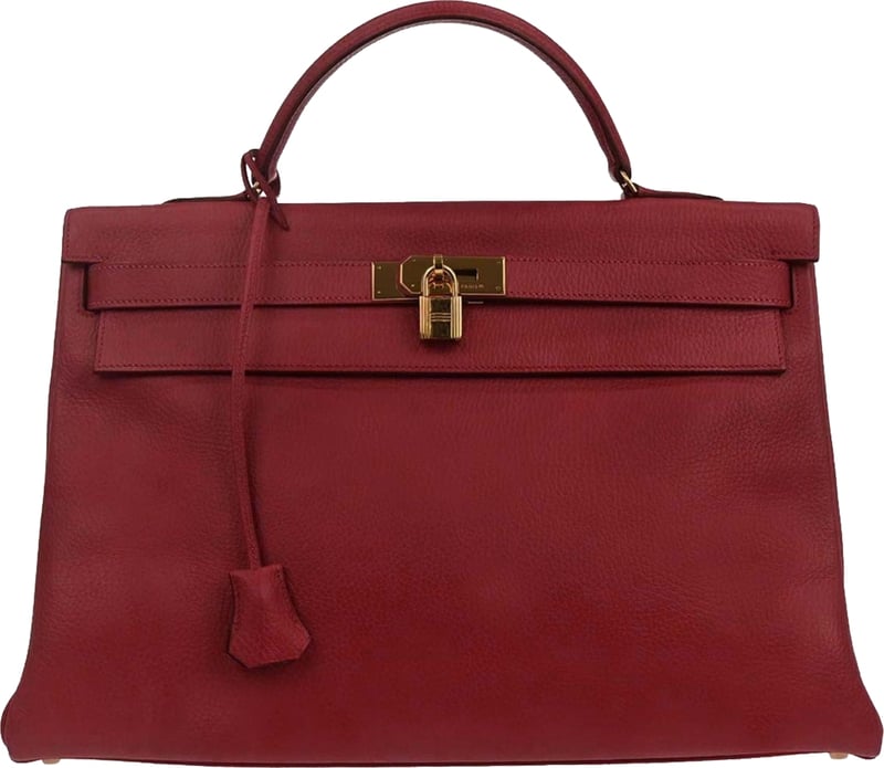Hermes Kelly retourne Ardennes leather 40