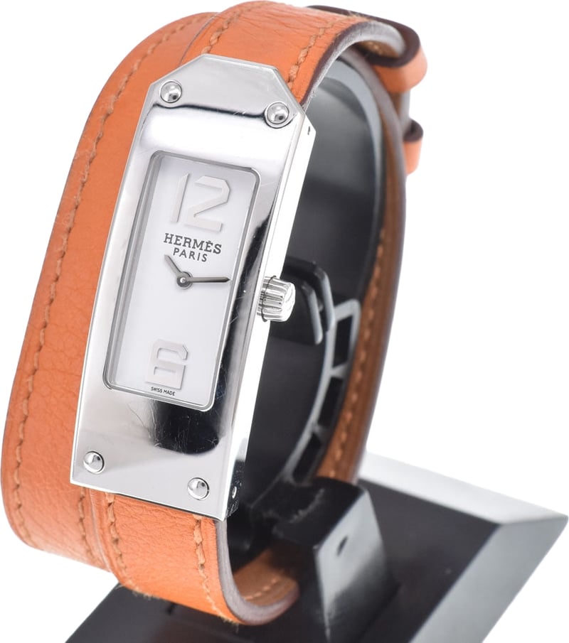 Hermes Kelly II Double Tour Quartz Leather 15