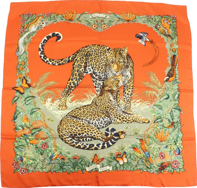 Hermes Carré 90 Silk multicolor 90 x 90