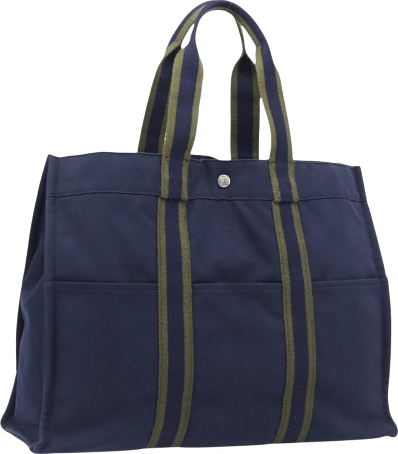 Hermes Fourre Tout Toile MM