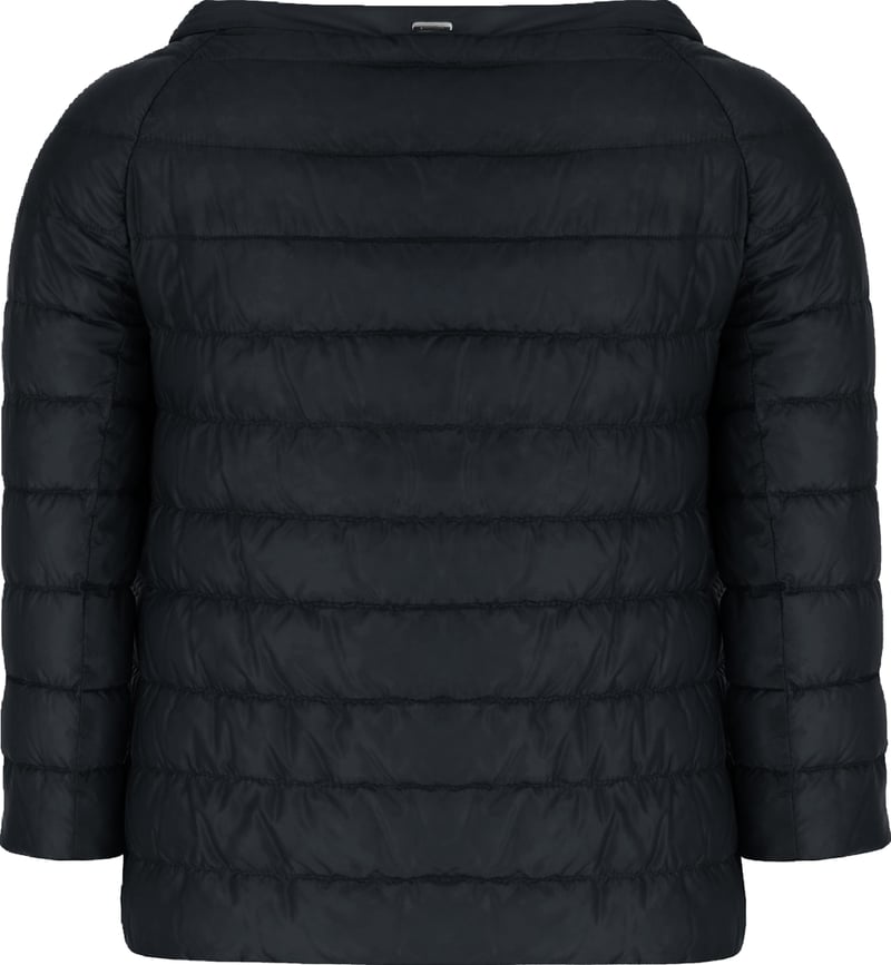 Herno Navy blue nylon down jacket