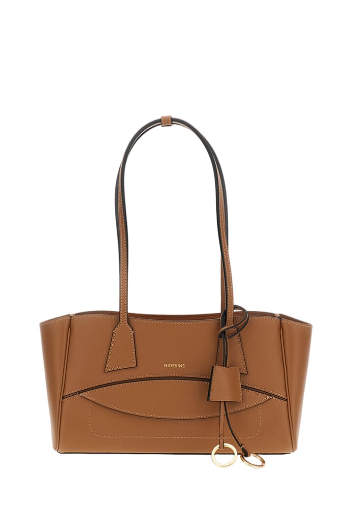Camel Brown Shopper S Soft Leather Shoulder Bag
