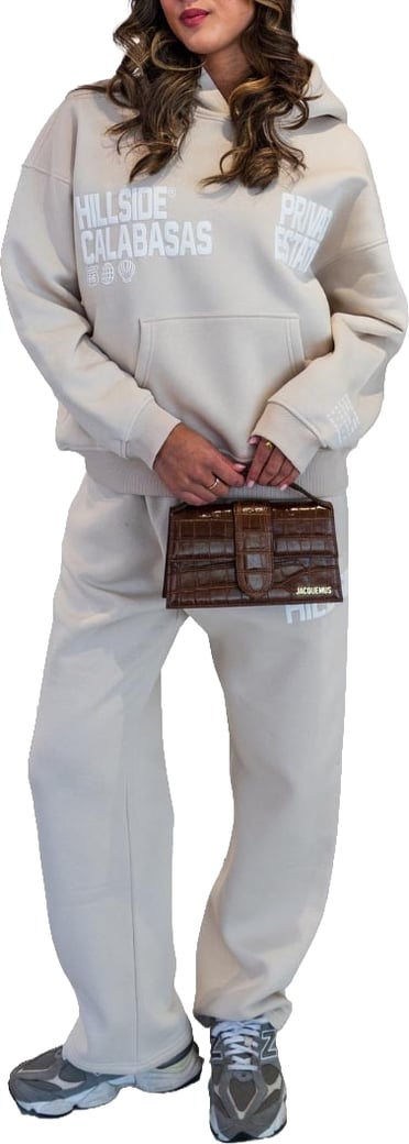 Calabasas Trainingspak Beige