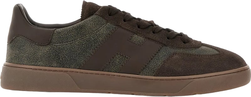 sneakers dark brown cool
