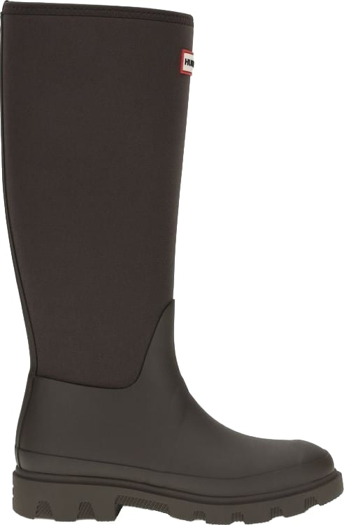 Hunter Brown Rubber Rain Boots