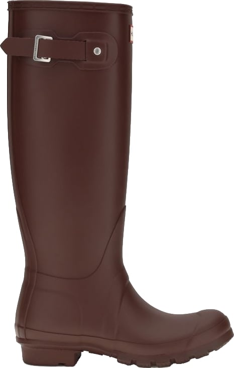 Hunter Bordeaux Rubber Rain Boots