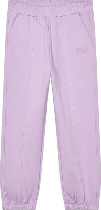 Girls' lilac jogging trousers