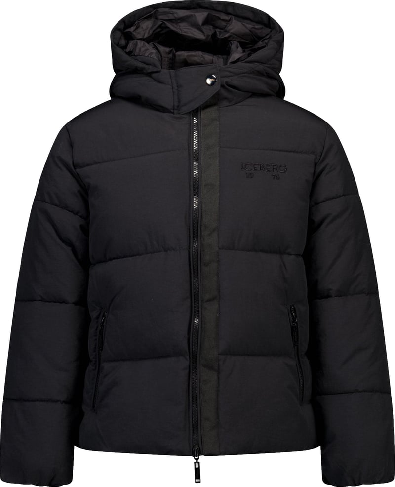 Iceberg Kinder Jongens Winterjas In Zwart