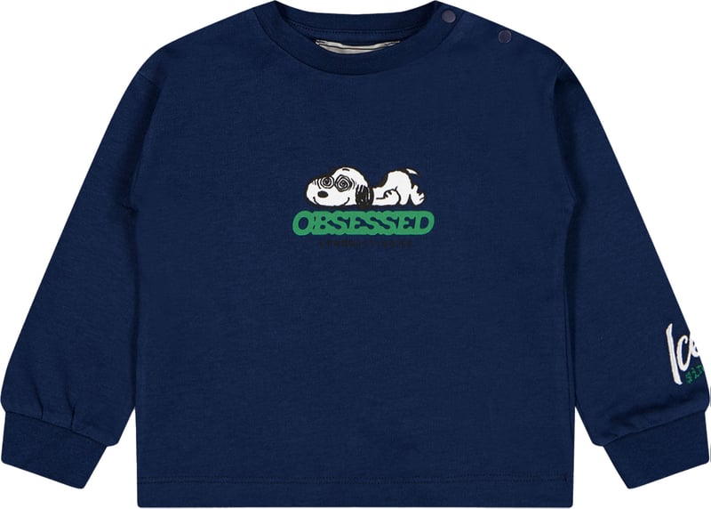 Iceberg Baby Jongens T-Shirt In Navy