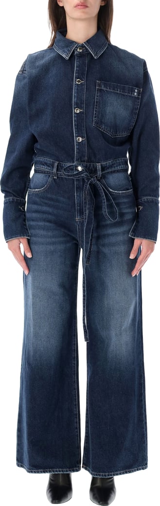 Anya Jumpsuit Mid Blue