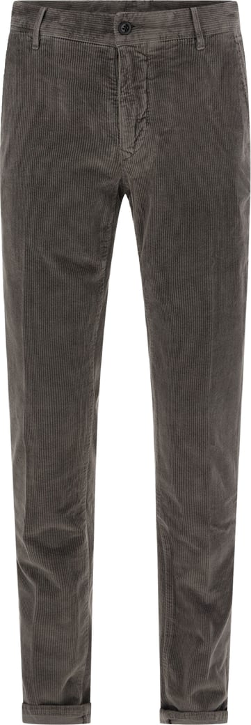Incotex Dark grey corduroy pants
