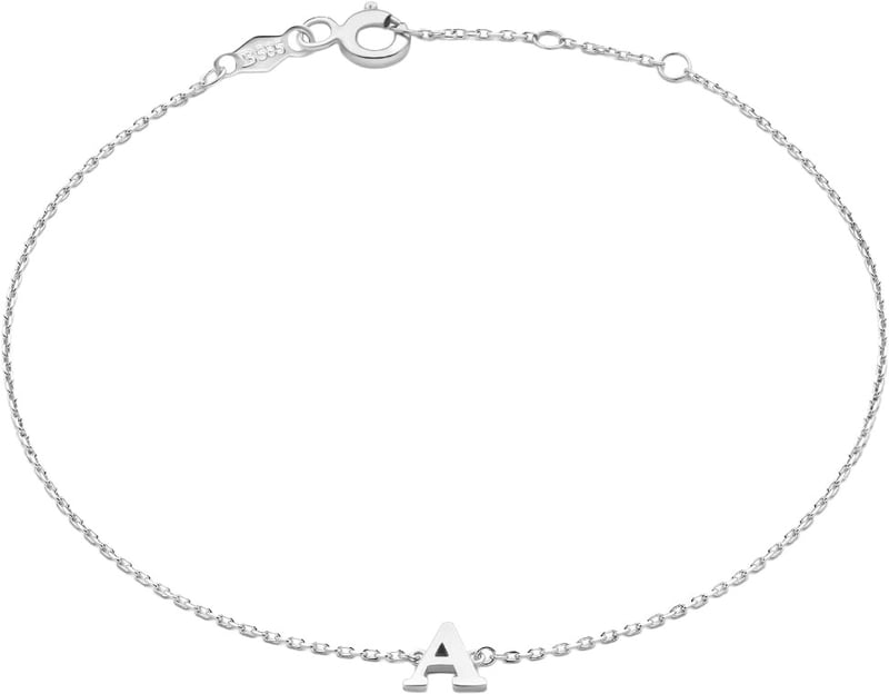 Isabel Bernard Saint Germain Rachel - Armband - Witgoud - Letter K
