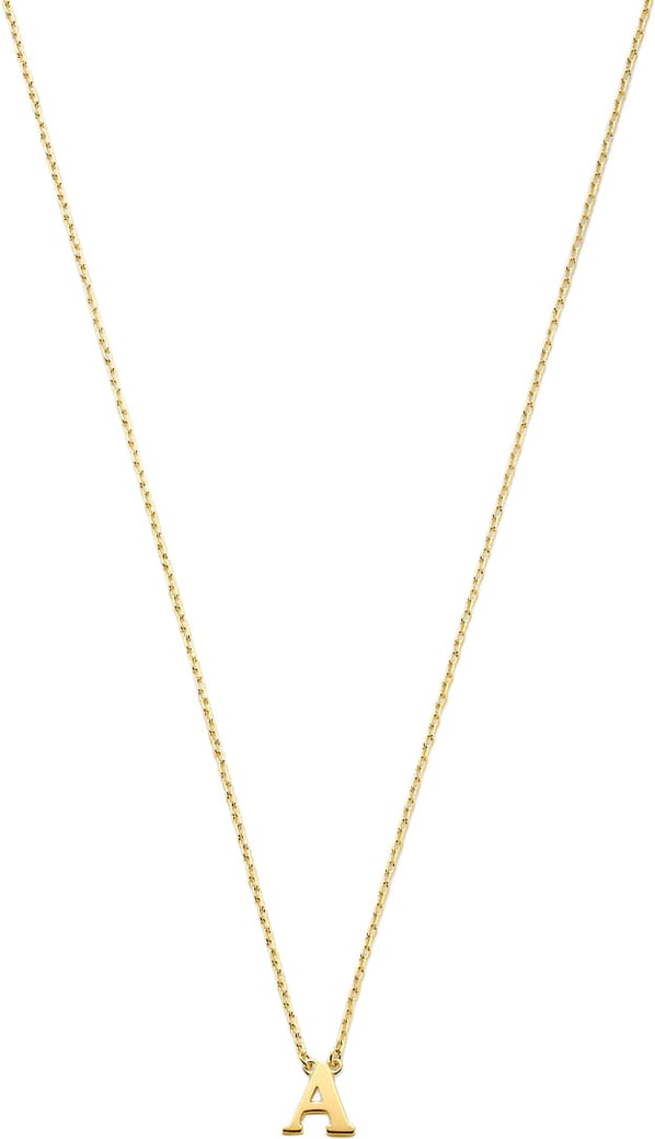 Isabel Bernard Le Marais Chloe - Ketting - Goud - Letter O