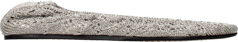 Isabel Marant Gray Fabric Ballet Flats