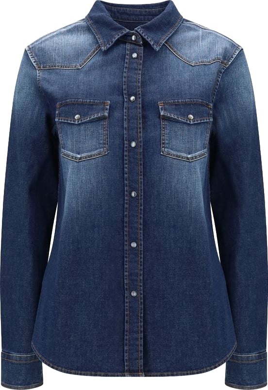 Jacob Cohen Blue Denim Shirt