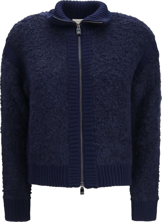 Jacob Cohen Blue Alpaca Vicugna Pacos Sweatshirt
