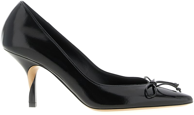 Jacquemus Black Cowhide High Heel Pumps