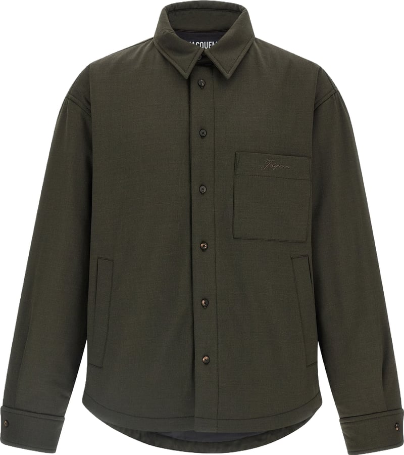 Jacquemus Bicolor Virgin Wool Shell Jacket