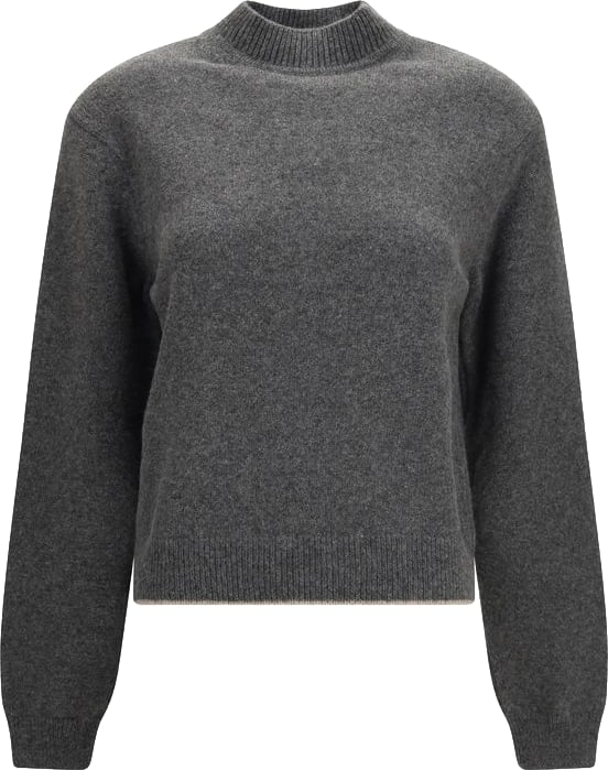 Jacquemus Gray Cashmere Sweatshirt