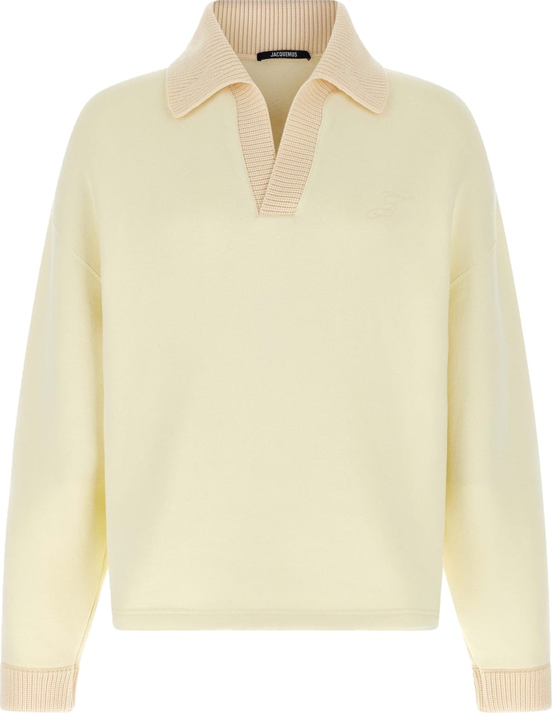 Jacquemus Beige Cotton Sweatshirt