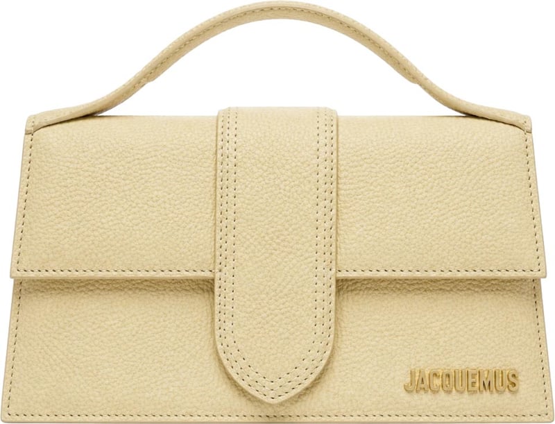 Jacquemus The Grand Bambino Ivory Martellata
