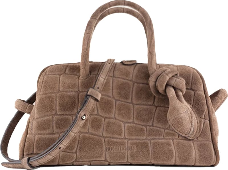 Jacquemus Le Petit Turismo Croco Bag