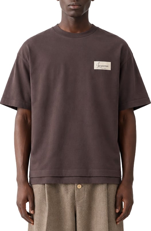 LE TSHIRT CORSO MC DARK BROWN