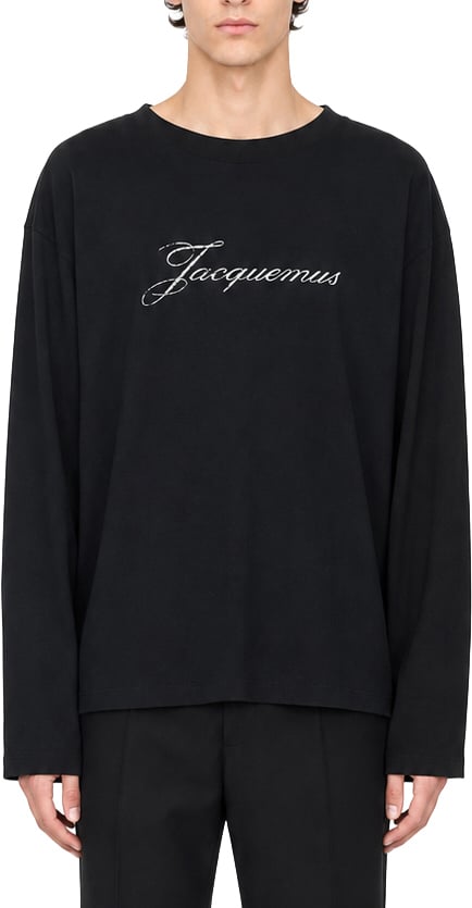 LE TSHIRT JACQUEMUS ML BLACK